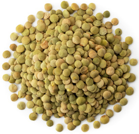 Whole green lentils Organic
